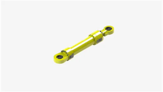 Single Stage Double Acting Small Piston Hydraulic Cylinder Rod Eye